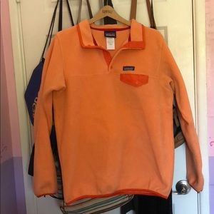 Peach Patagonia Synchilla Fleece